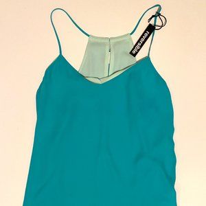 EXPRESS - Reversible Barcelona Tank - Seafoam/Teal